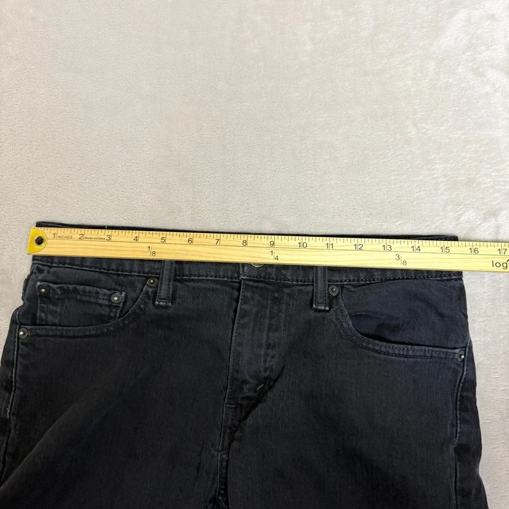 Levis 511 Jeans Mens 30x32 (Fit 31x30) Black Slim Stretch Streetwear Preppy EUC